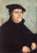 CRANACH, Lucas the Elder Portrait of Martin Luther dfg